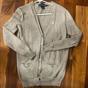 Vintage Ralph Lauren Women’s Boyfriend Fit  Cardigan Sweater